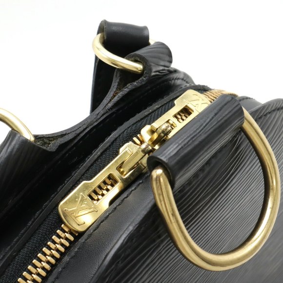 LOUIS VUITTON Epi Mabillon Rucksack Shoulder Bag Leather Noir Black - Picture 5 of 10